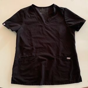 Figs Black Scrub SET S/M Casma Top / Zamora Jogger Bottom